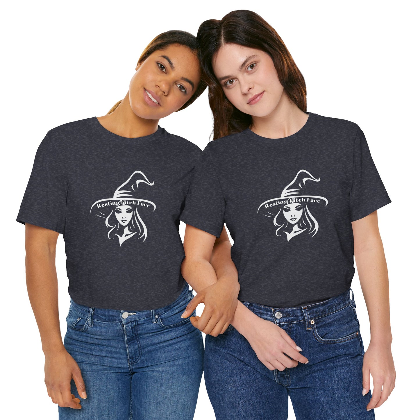 Resting Witch Face Women's Halloween Tee