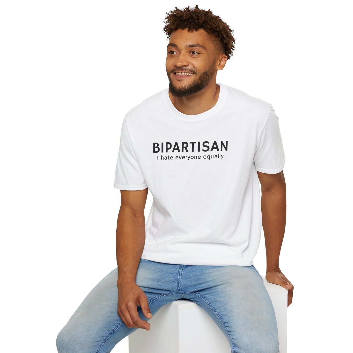 Bipartisan I Hate Everyone Equally Men's T-Shirt