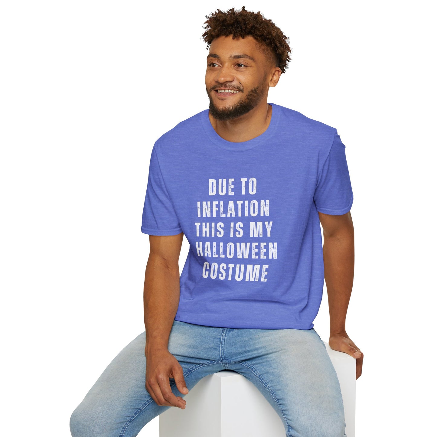 Due To Inflation This Is My Halloween Costume Men's Halloween T-Shirt