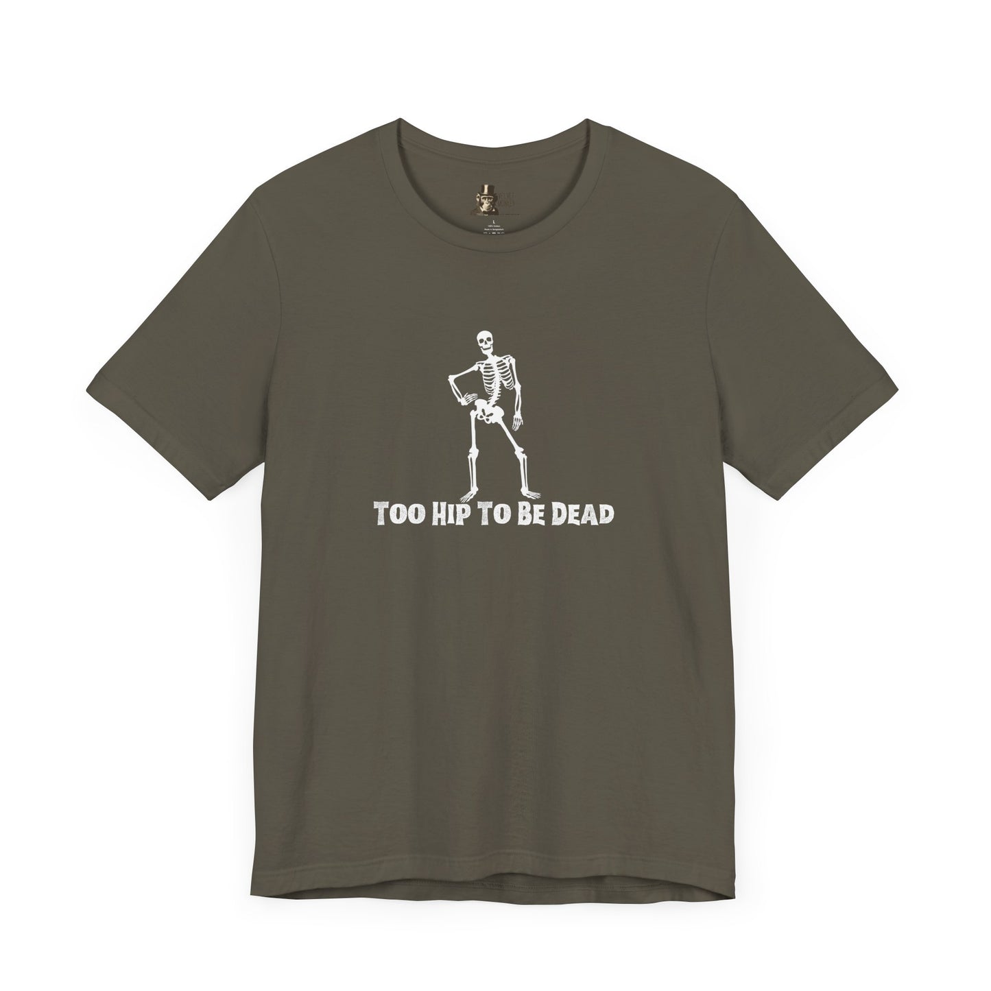 Too Hip To Be Dead Women's Halloween Tee