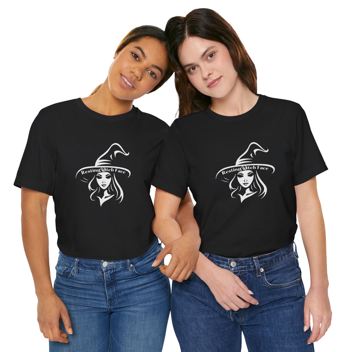 Resting Witch Face Women's Halloween Tee