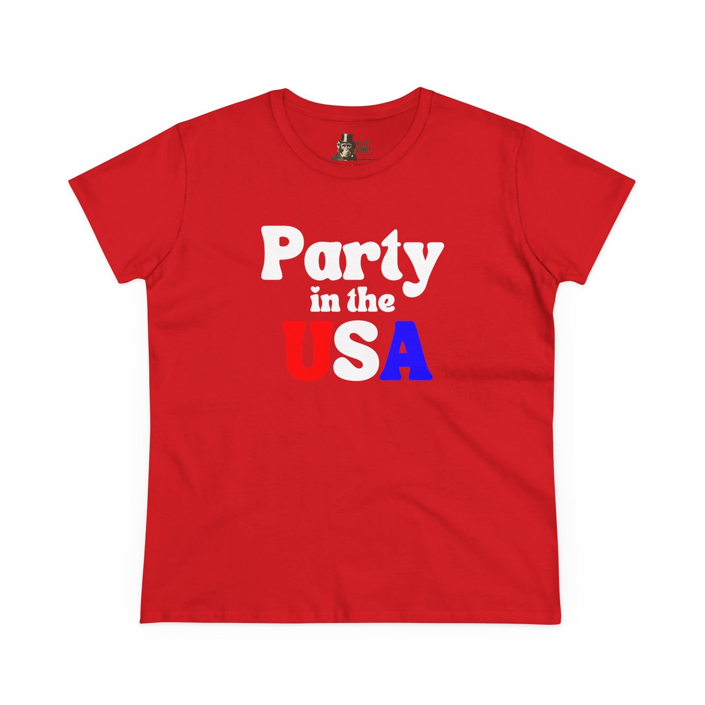 Party in the USA Women's Patriotic Tee