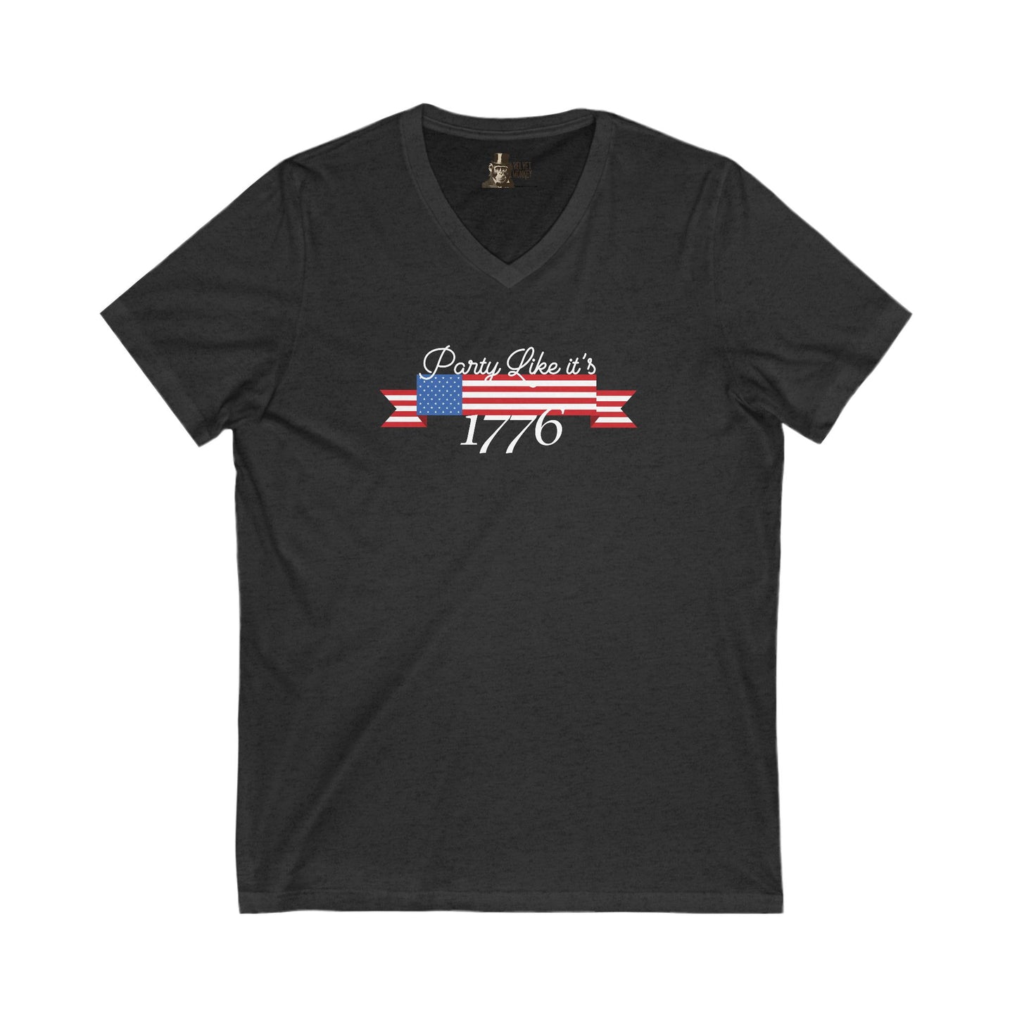 Party Like It's 1776 Women's V-Neck Tee