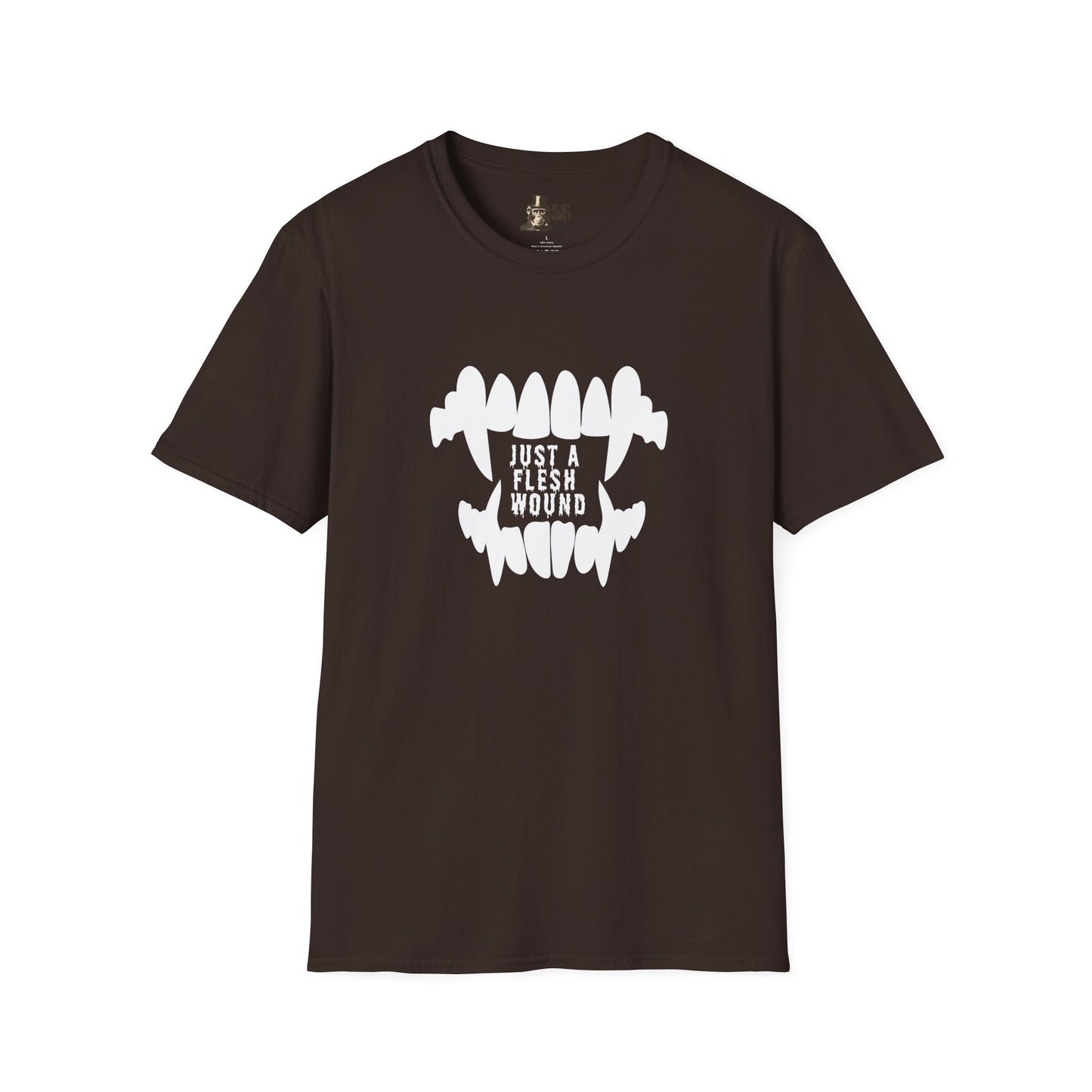 Just A Flesh Would Men's Halloween T-Shirt