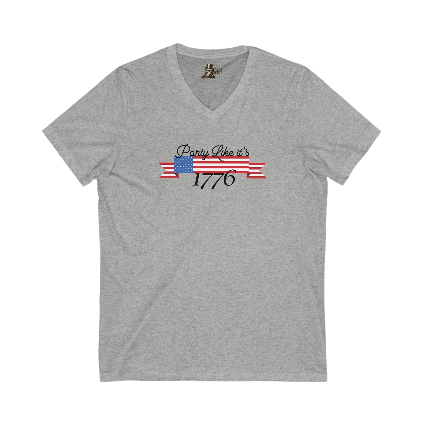 Party Like It's 1776 Women's V-Neck Tee