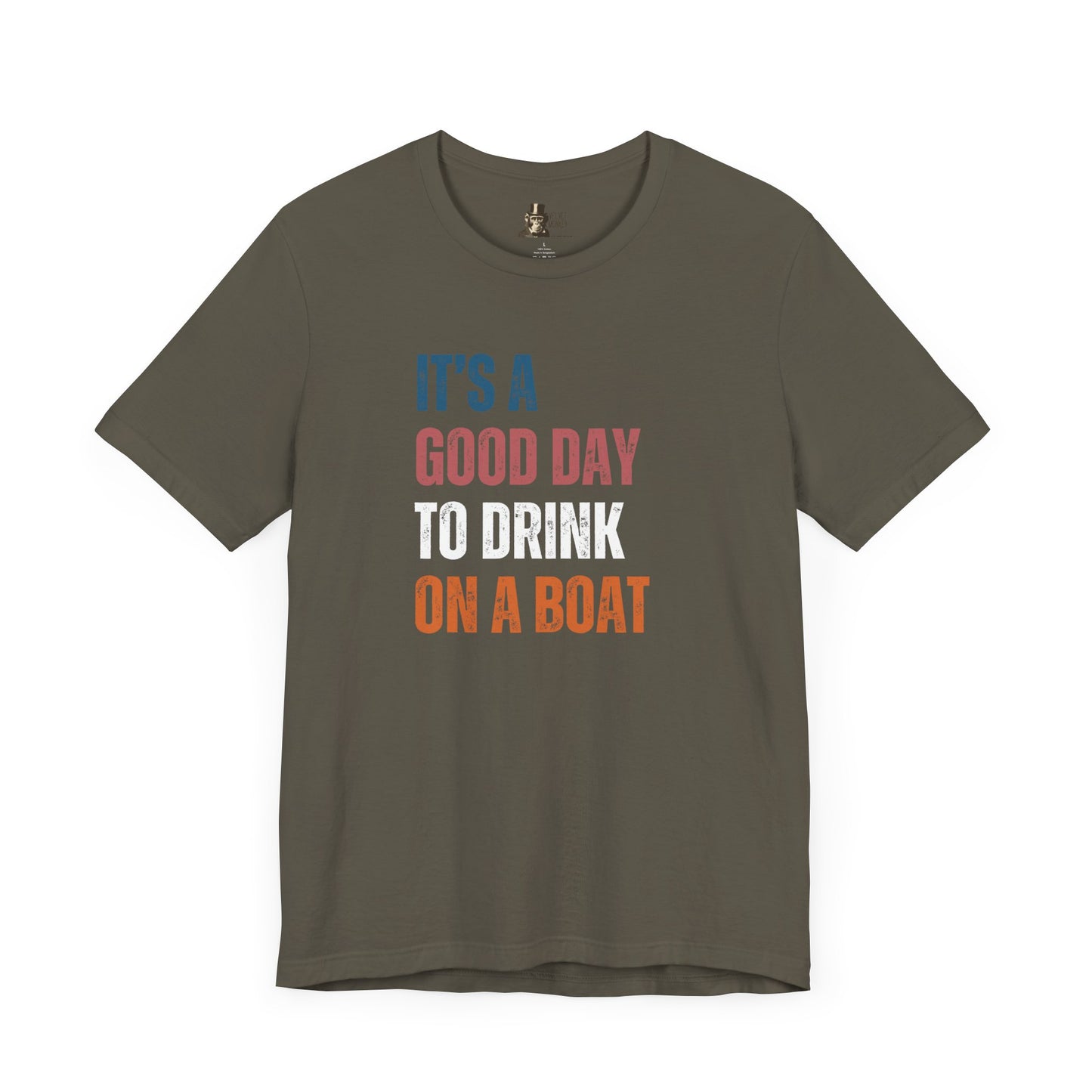 It's A Good Day To Drink On A Boat Men's T-Shirt