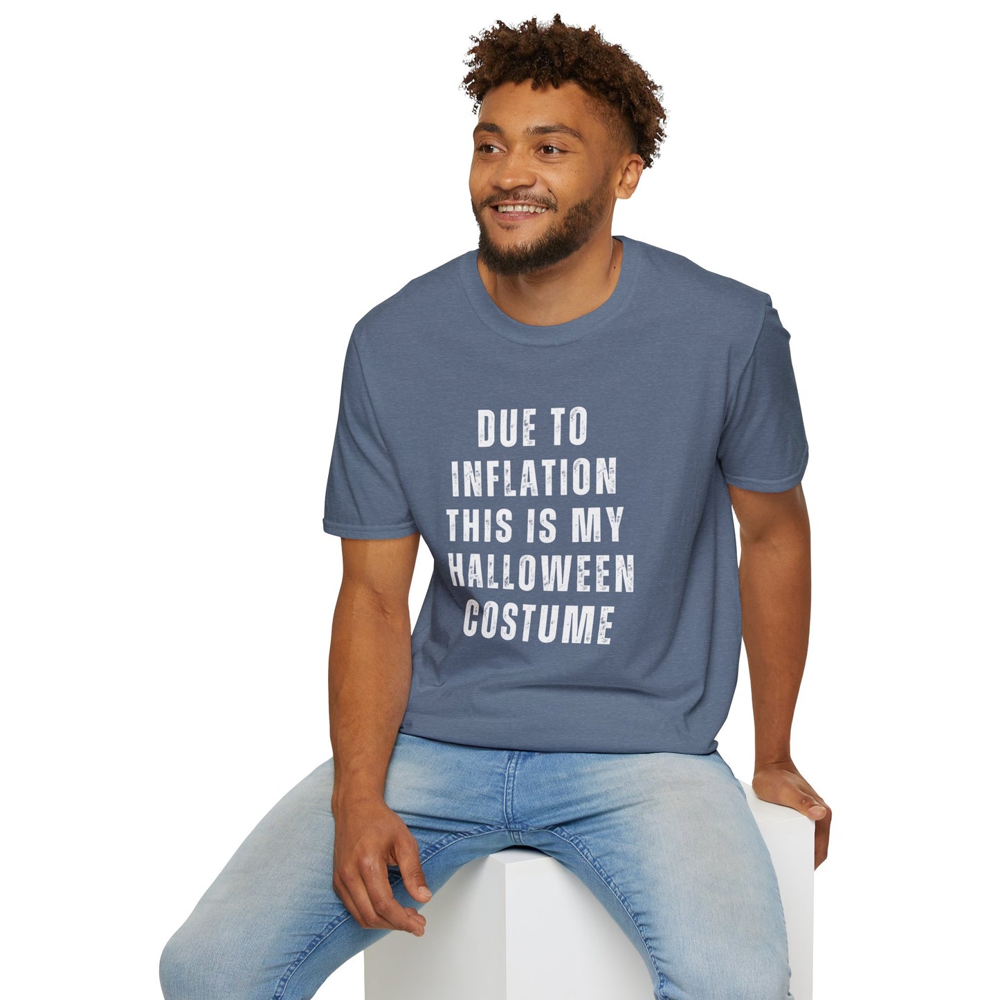 Due To Inflation This Is My Halloween Costume Men's Halloween T-Shirt