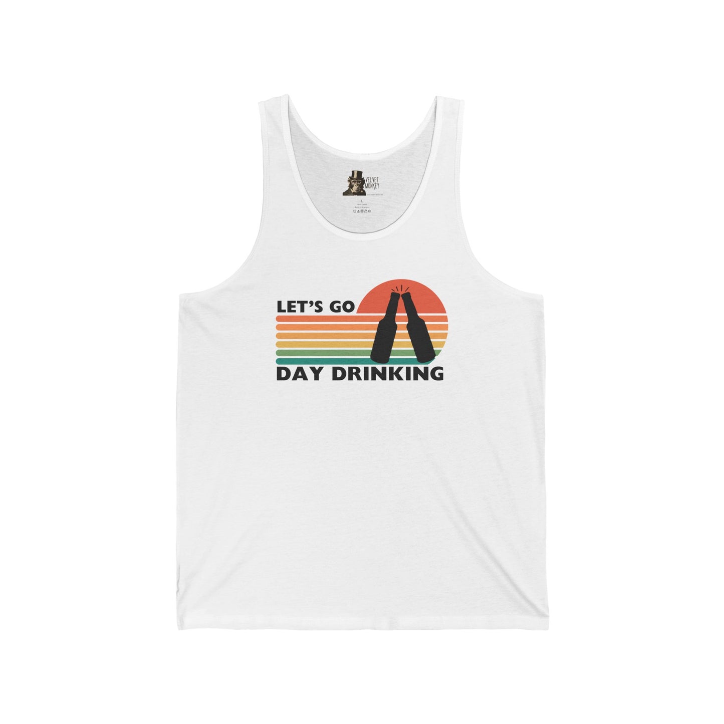 Let's Go Day Drinking Men's Tank Top