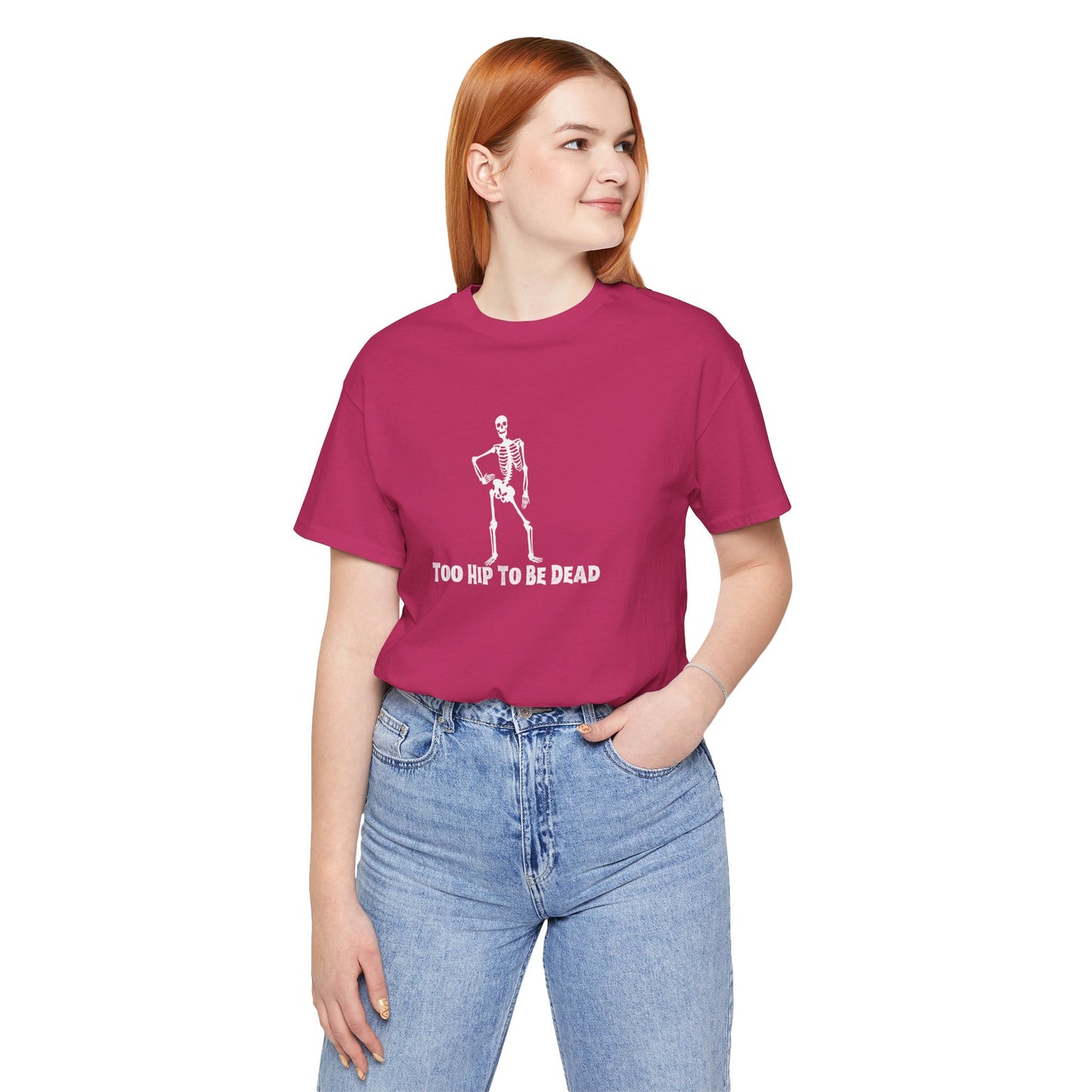 Too Hip To Be Dead Women's Halloween Tee