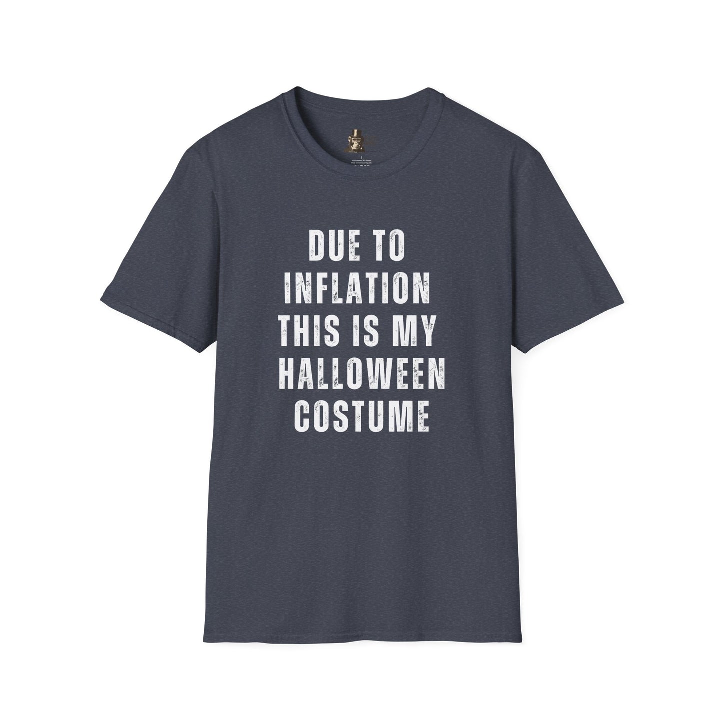 Due To Inflation This Is My Halloween Costume Men's Halloween T-Shirt