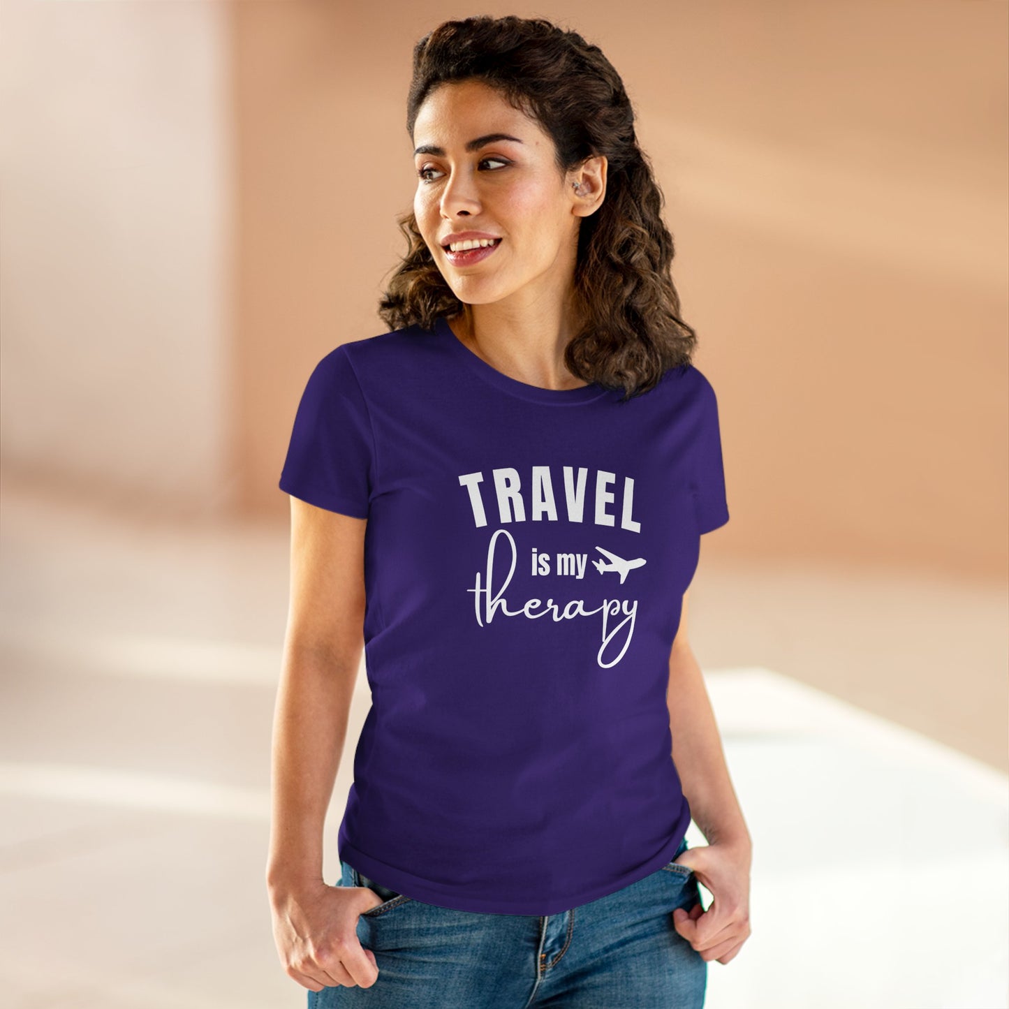 Travel Is My Therapy Women's Tee