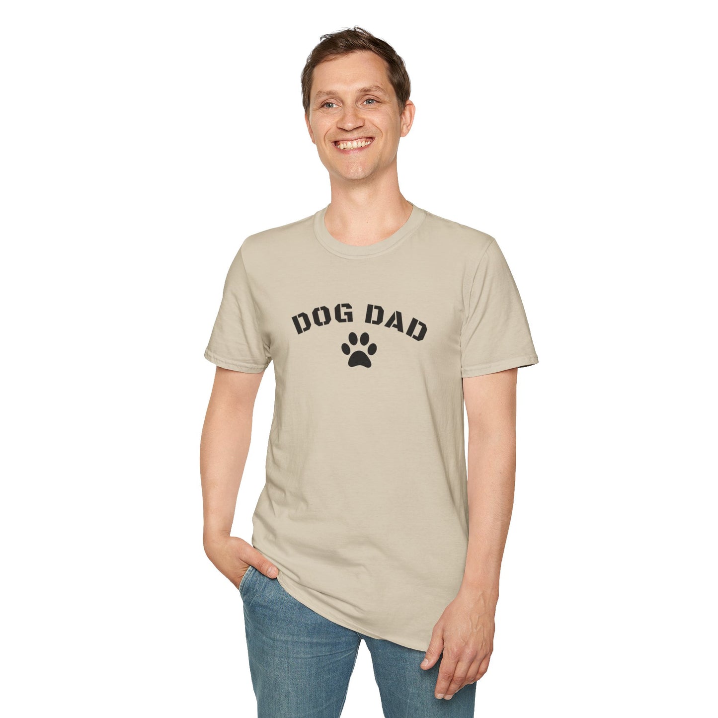 Dog Dad Men's Short Sleeve T-Shirt