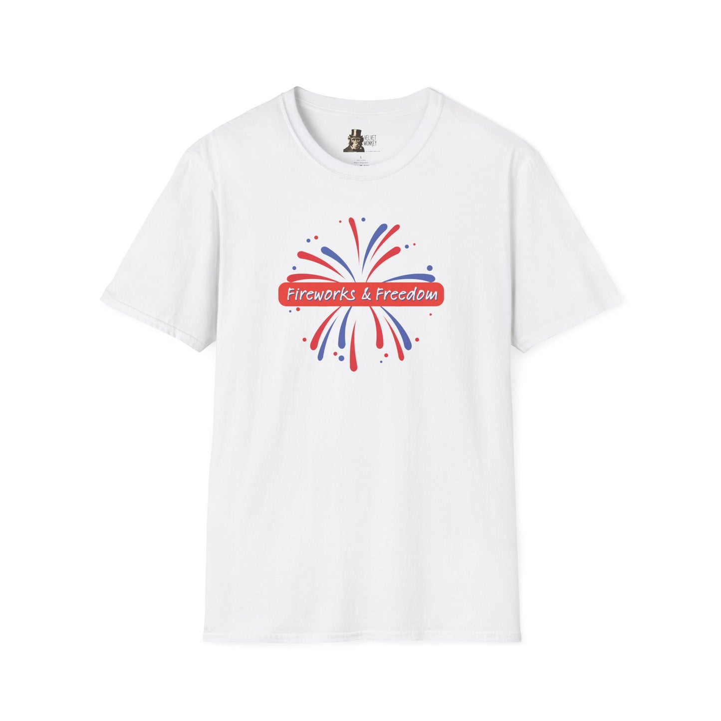 Fireworks & Freedom Men's Softstyle T-Shirt