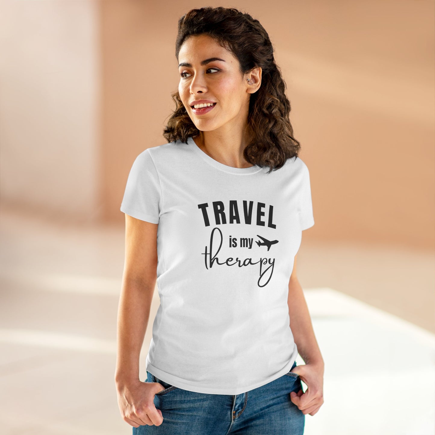 Travel Is My Therapy Women's Tee