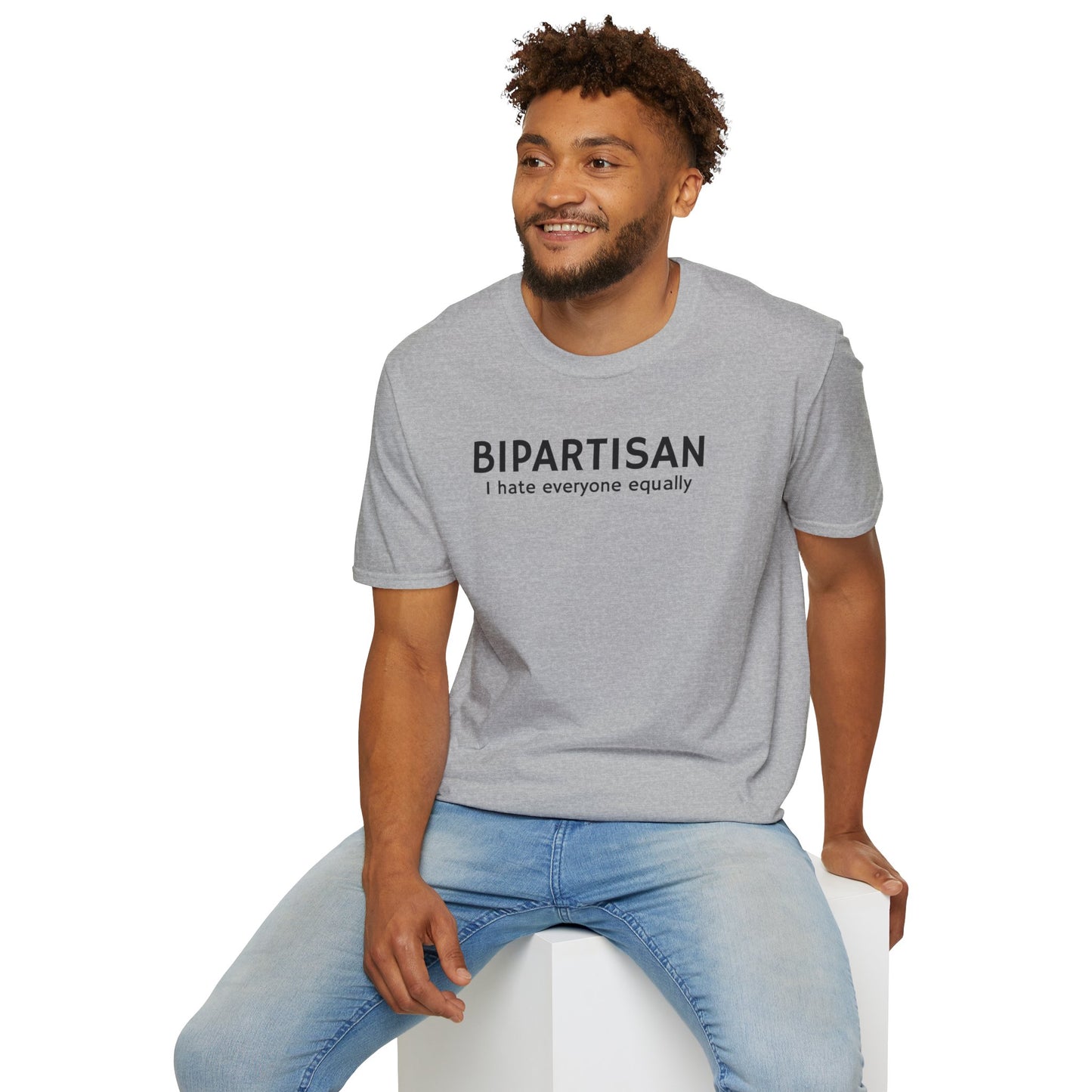 Bipartisan I Hate Everyone Equally Men's T-Shirt
