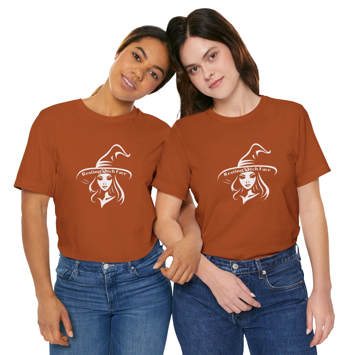 Resting Witch Face Women's Halloween Tee