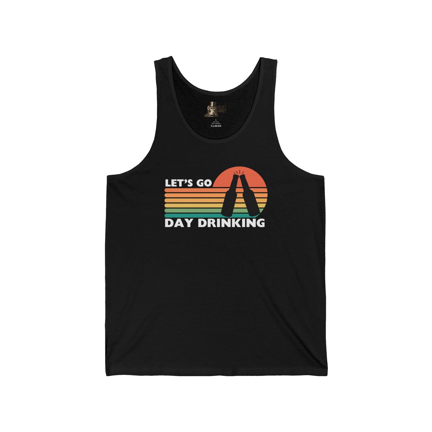 Let's Go Day Drinking Men's Tank Top