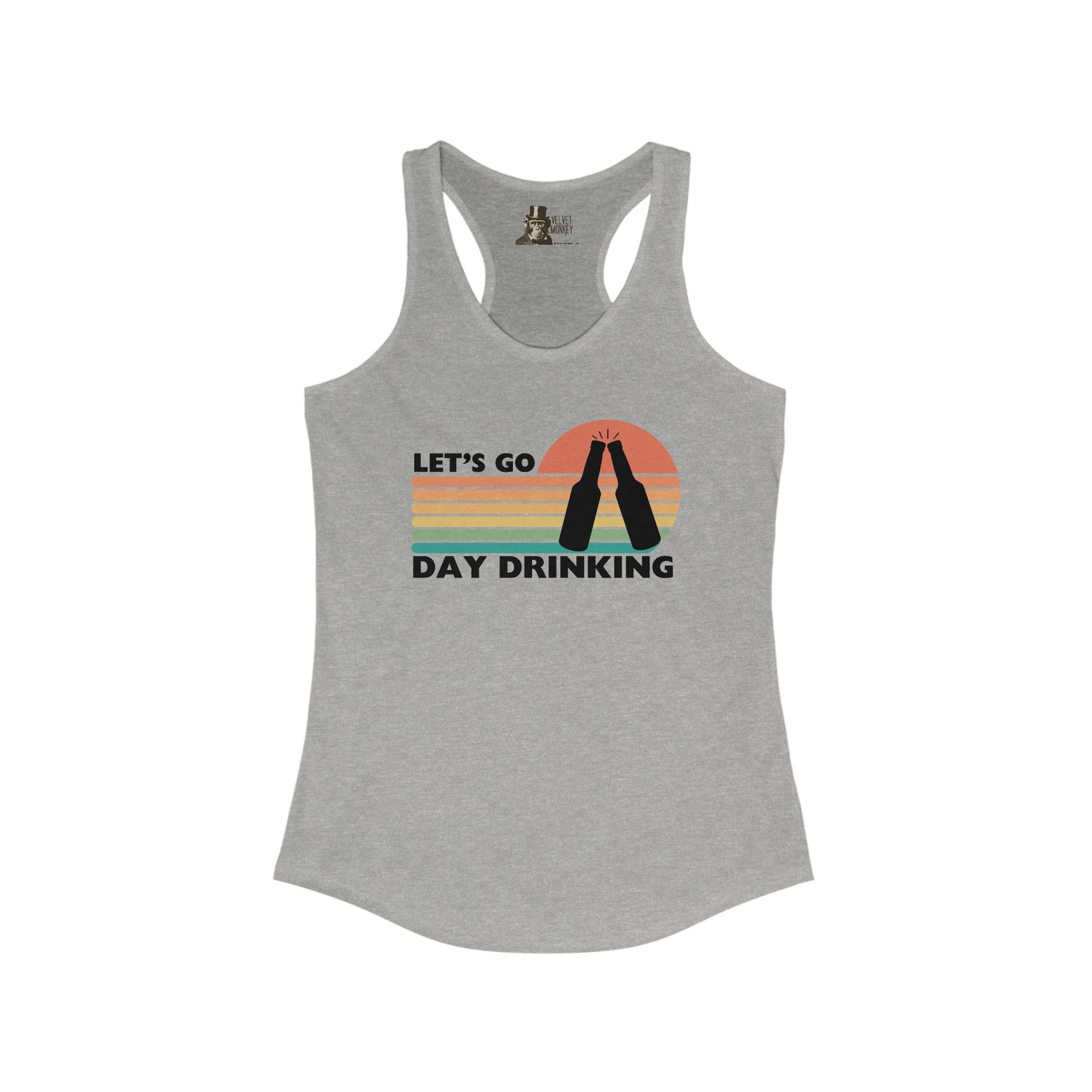 Let's Go Day Drinking Women's Racerback Tank