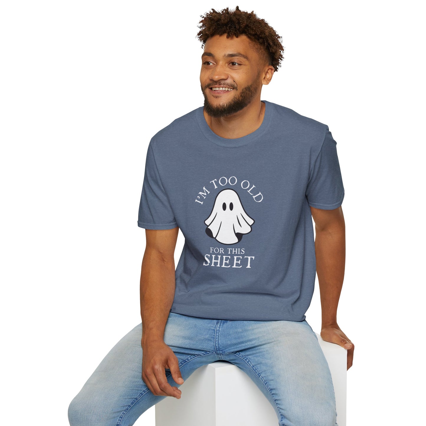 I'm Too Old for This Sheet Men's Halloween T-Shirt