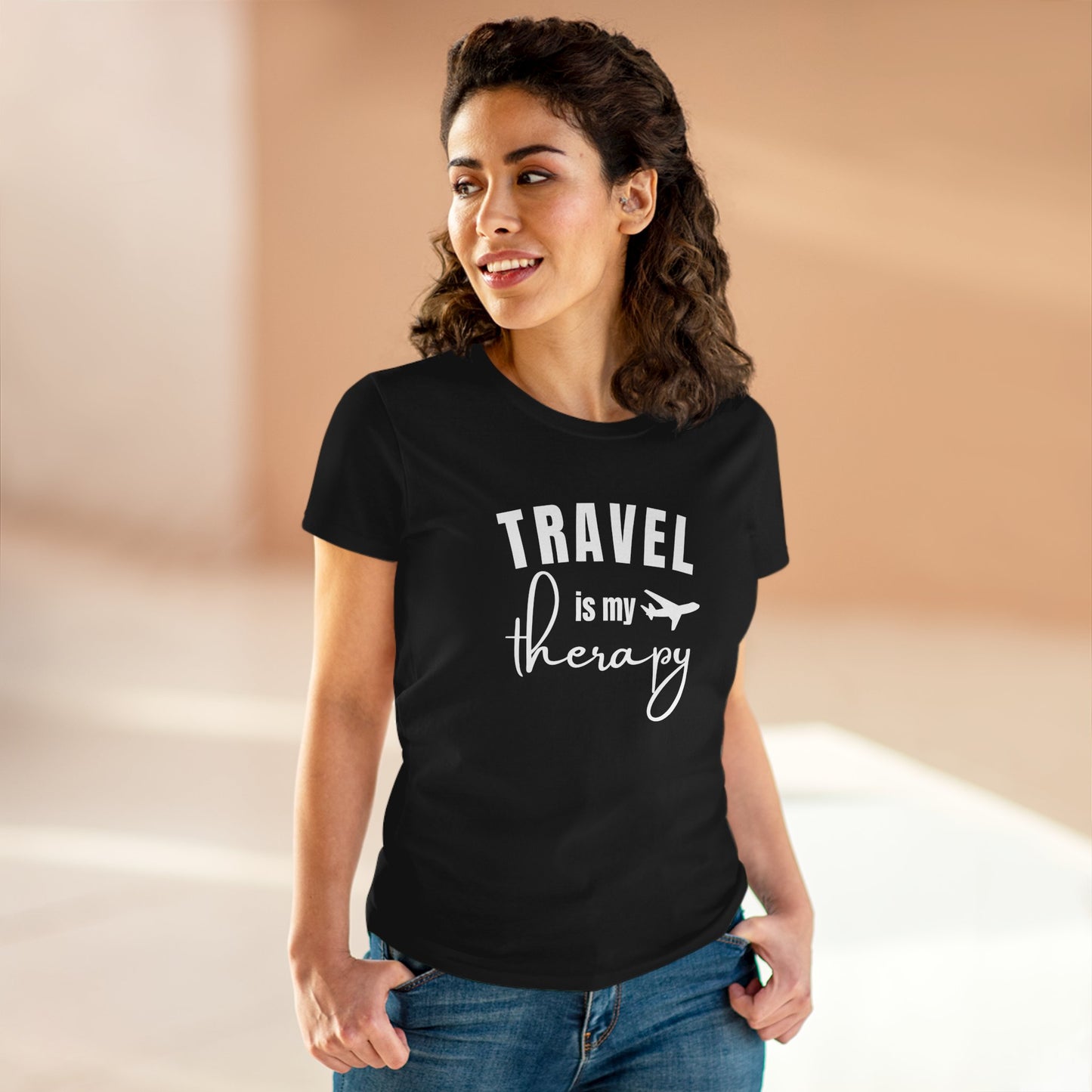 Travel Is My Therapy Women's Tee