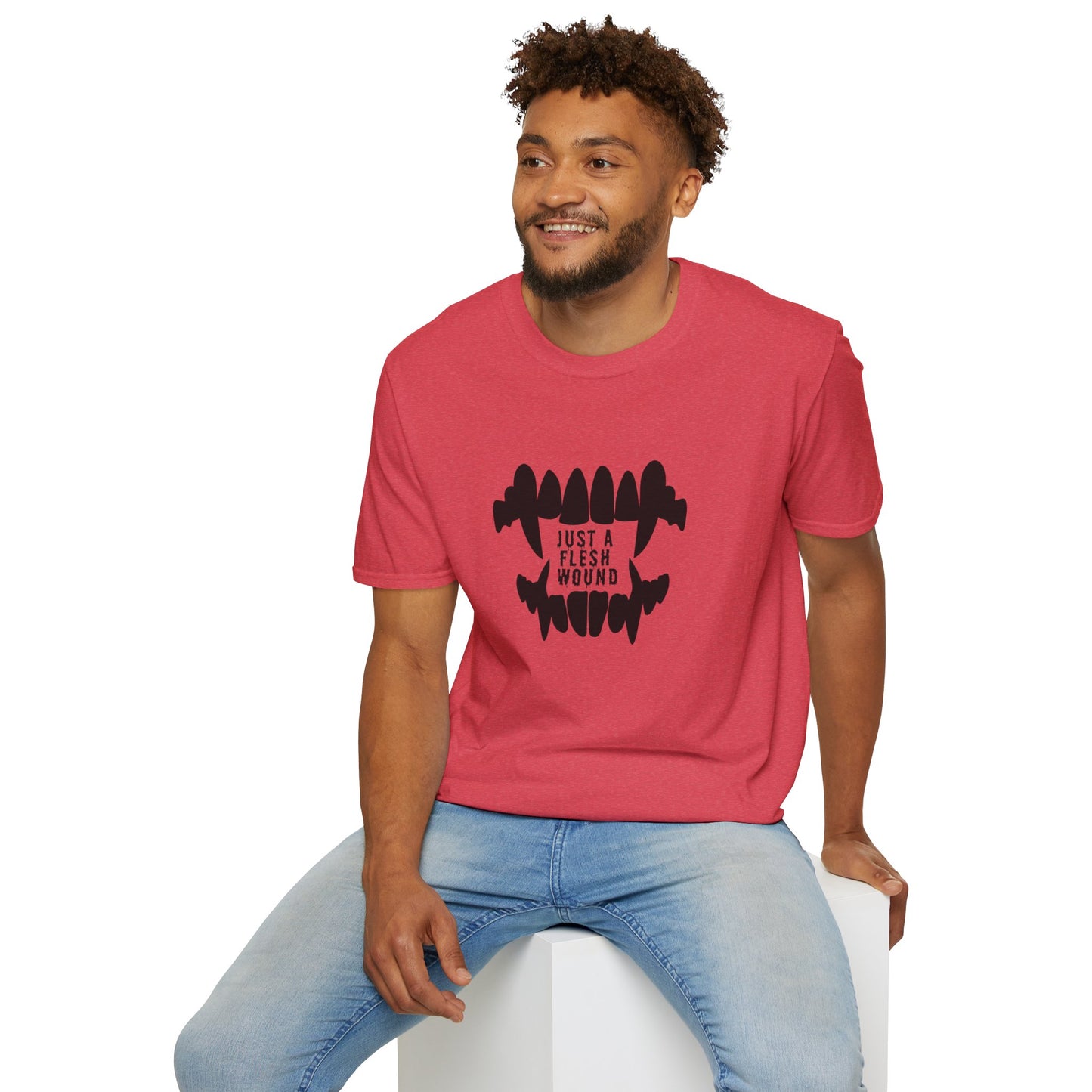 Just A Flesh Would Men's Halloween T-Shirt
