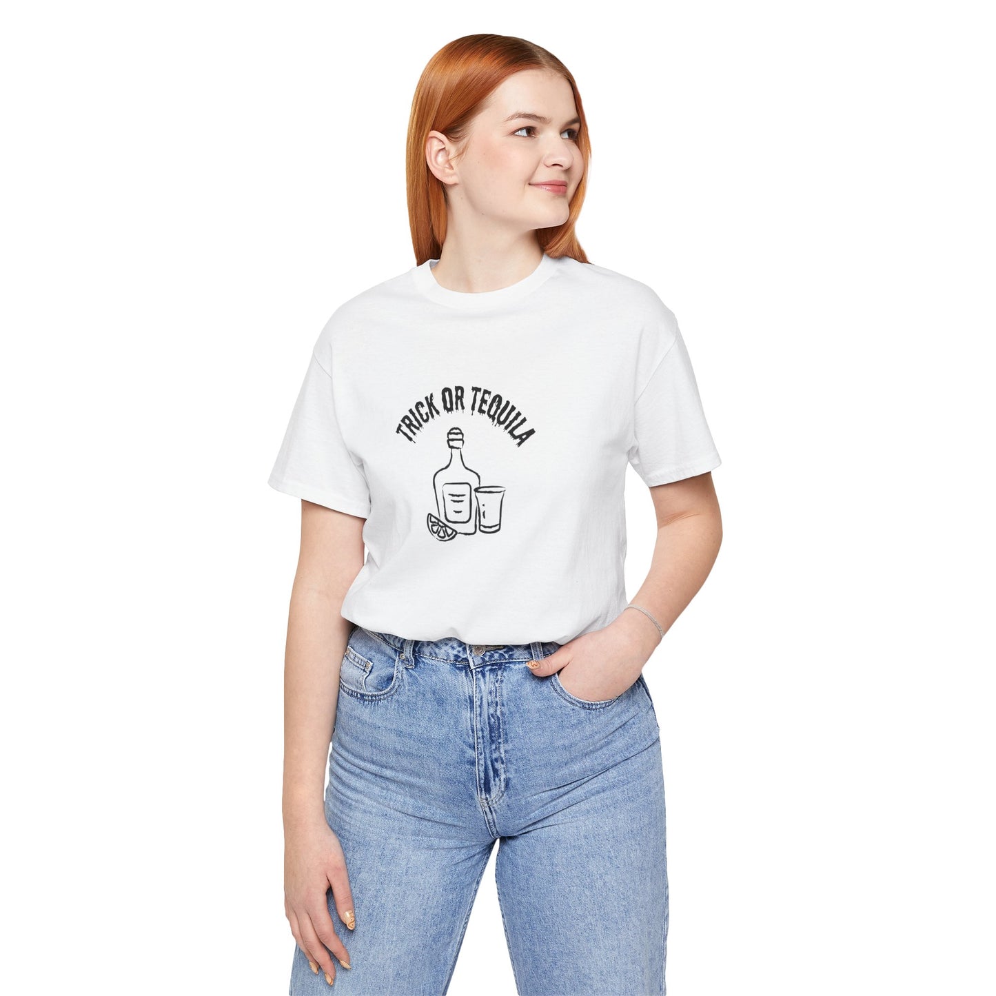 Trick or Tequila Women's Halloween Tee