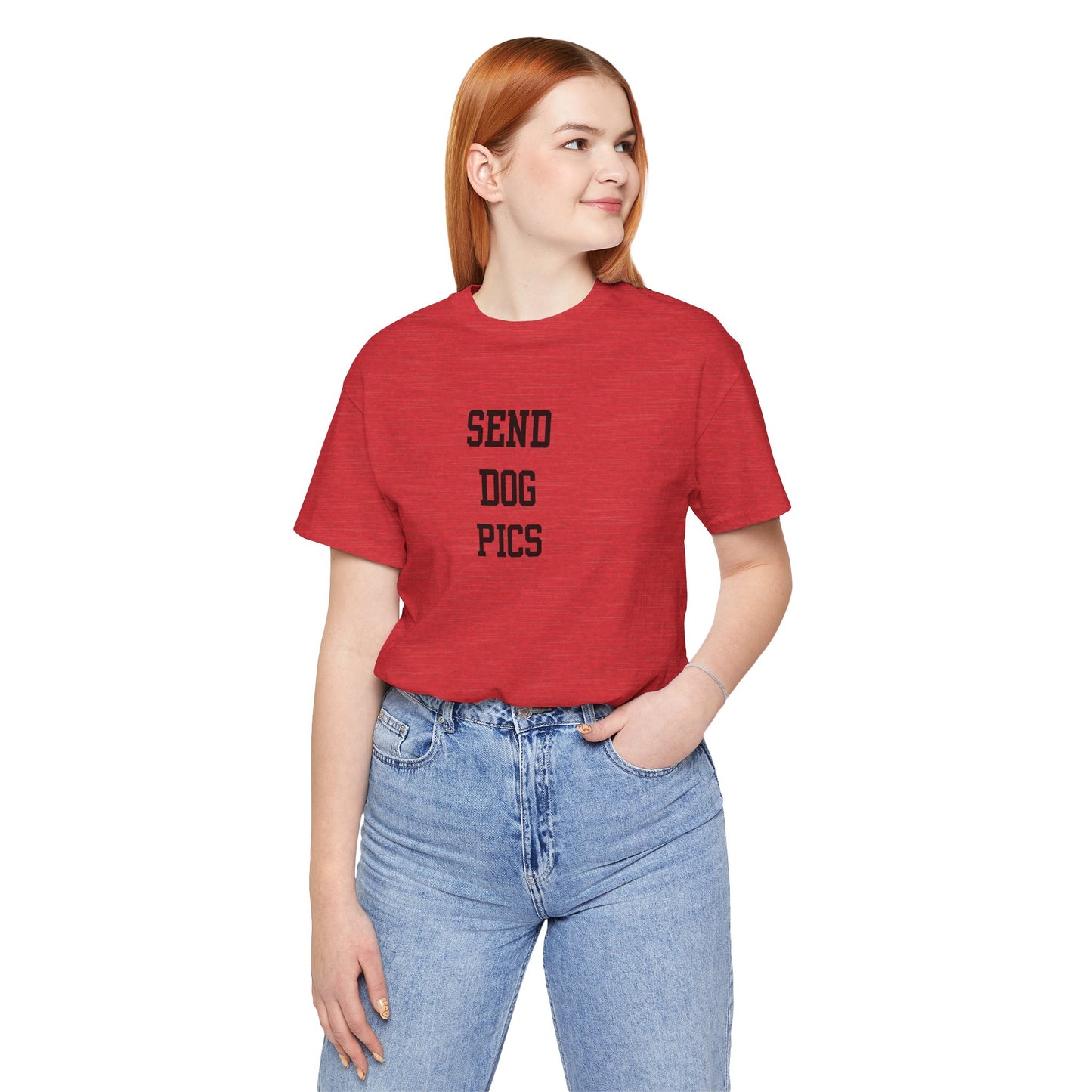 Send Dog Pics Women's Tee