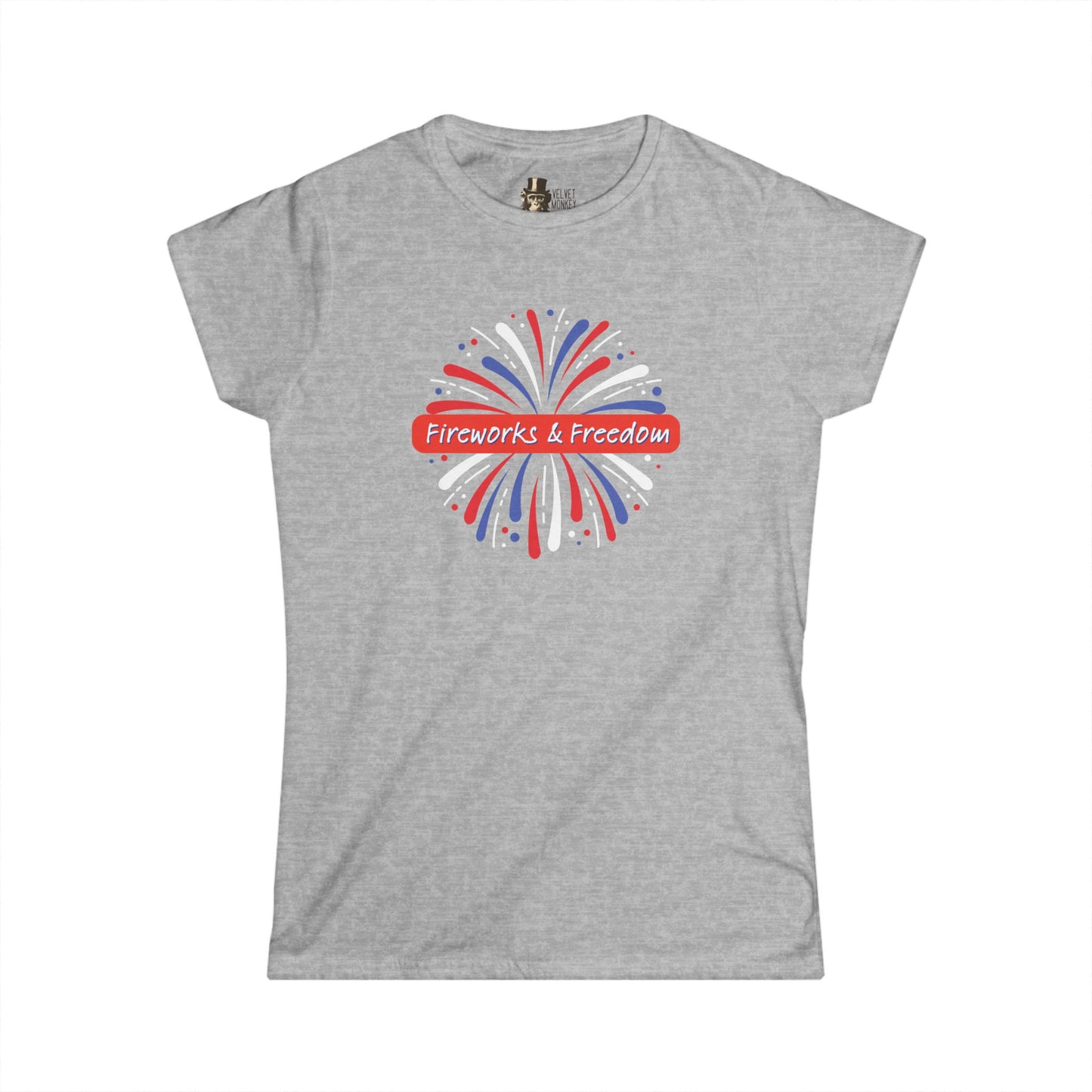 Fireworks & Freedom Women's Softstyle Tee