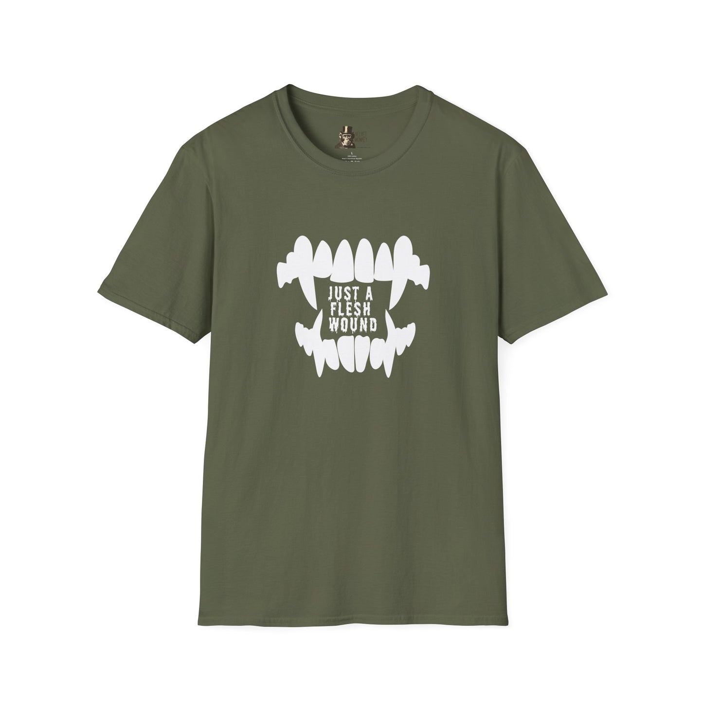 Just A Flesh Would Men's Halloween T-Shirt