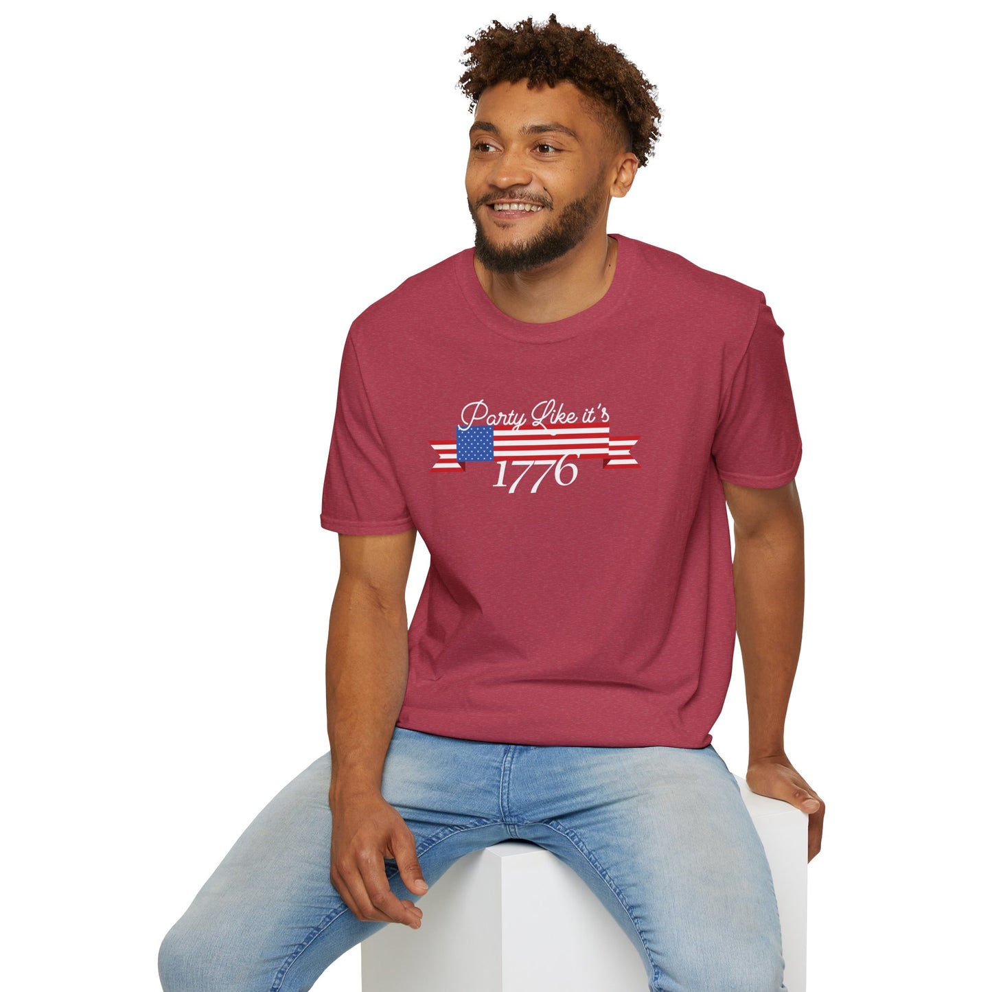 Party Like It's 1776 Men's Softstyle T-Shirt