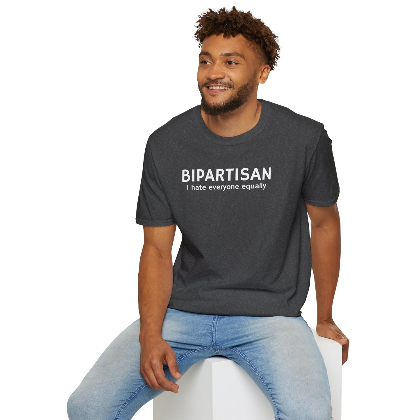 Bipartisan I Hate Everyone Equally Men's T-Shirt