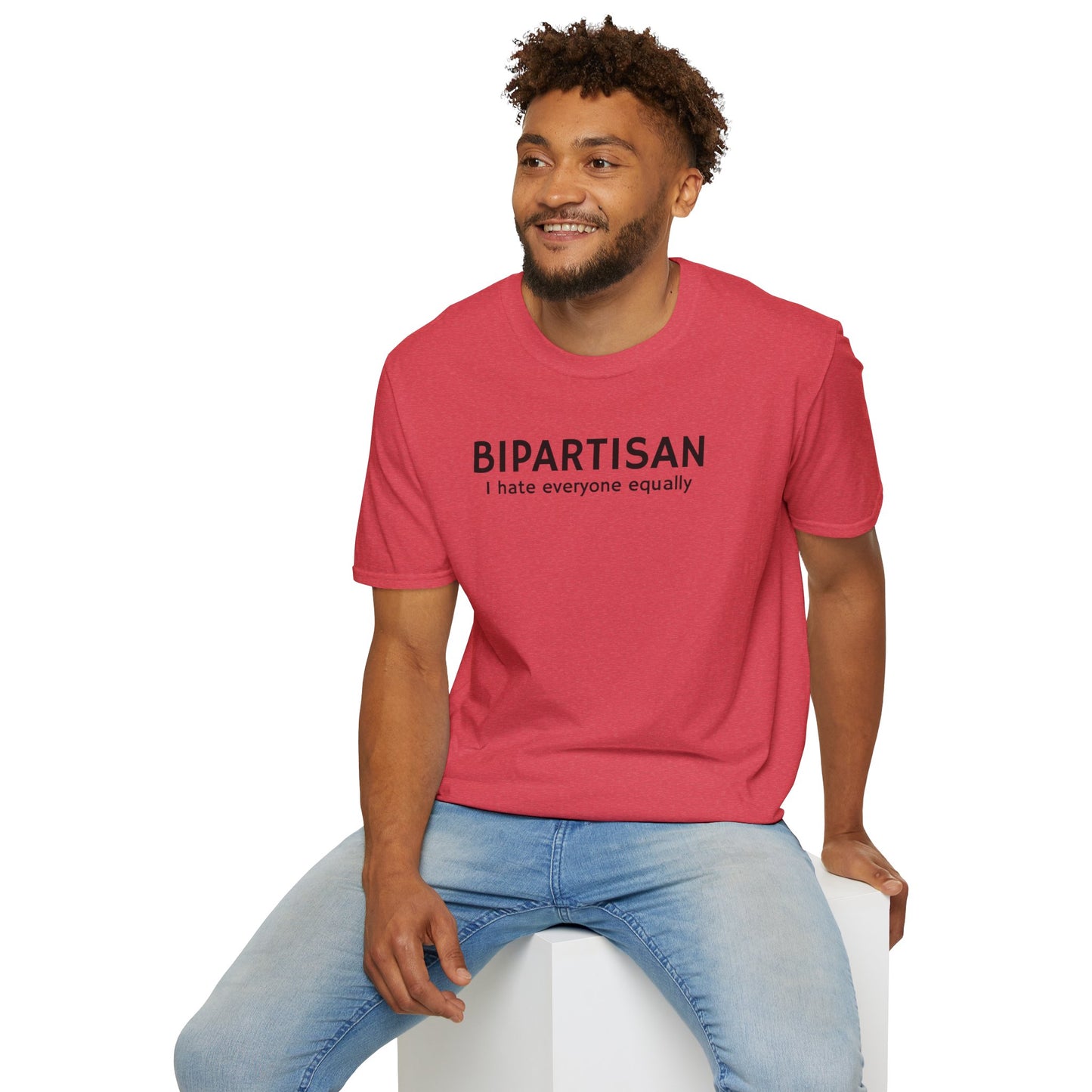 Bipartisan I Hate Everyone Equally Men's T-Shirt