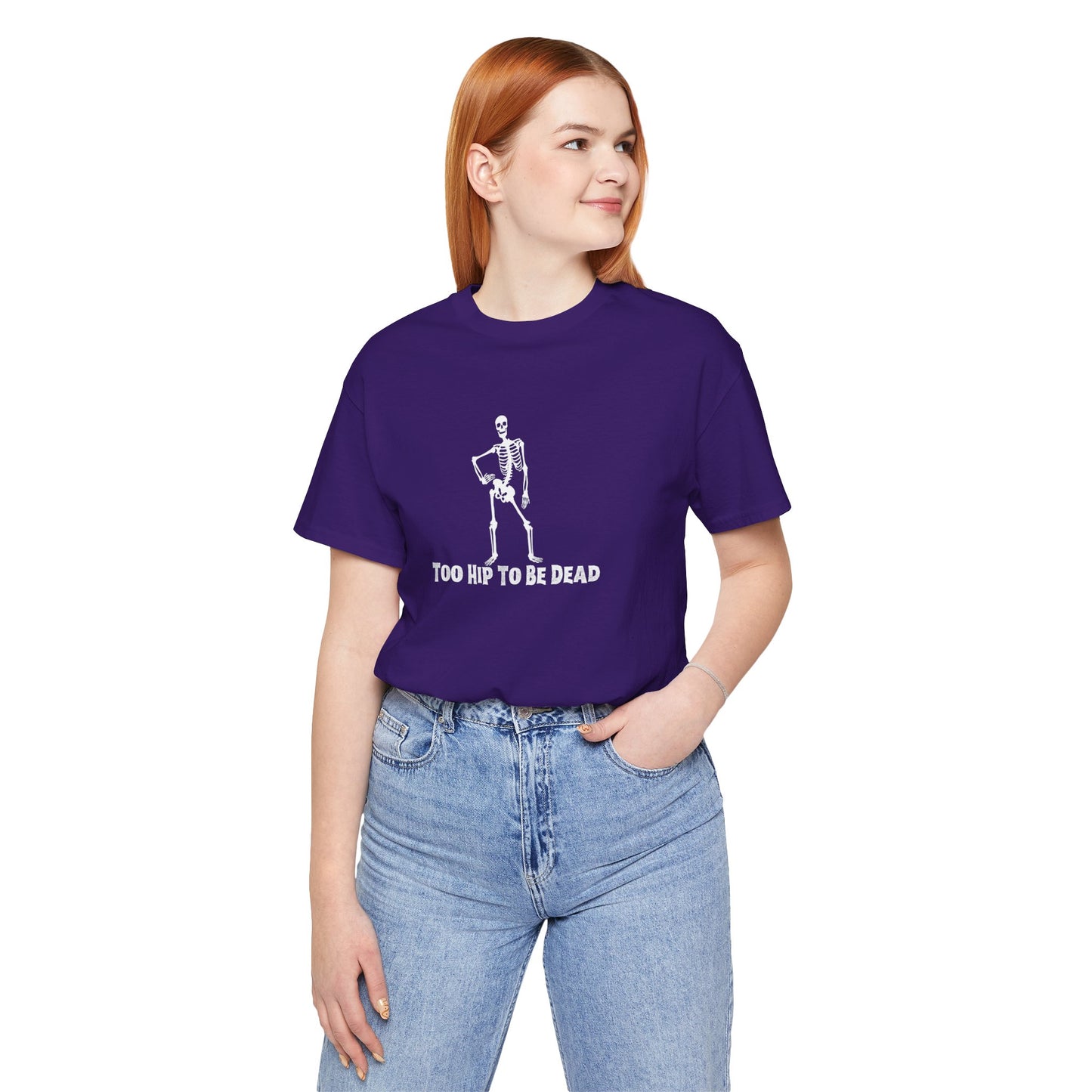 Too Hip To Be Dead Women's Halloween Tee