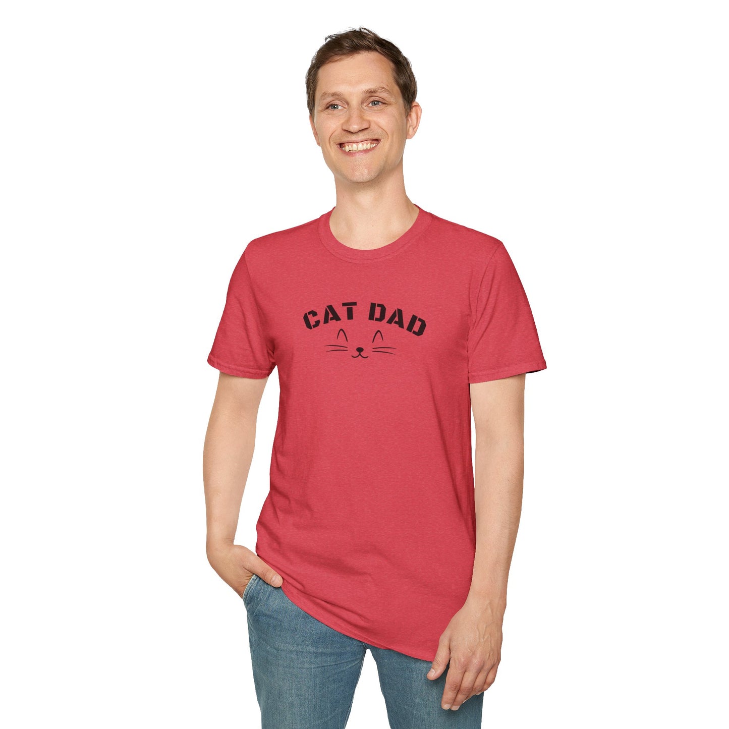 Cat Dad Men's T-Shirt