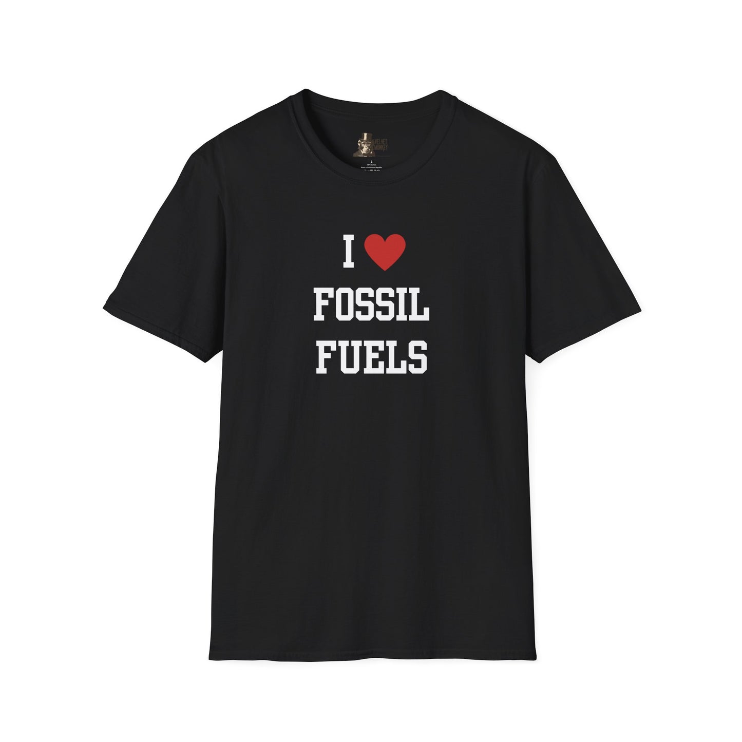 I ♥ Fossil Fuels Men's T-Shirt