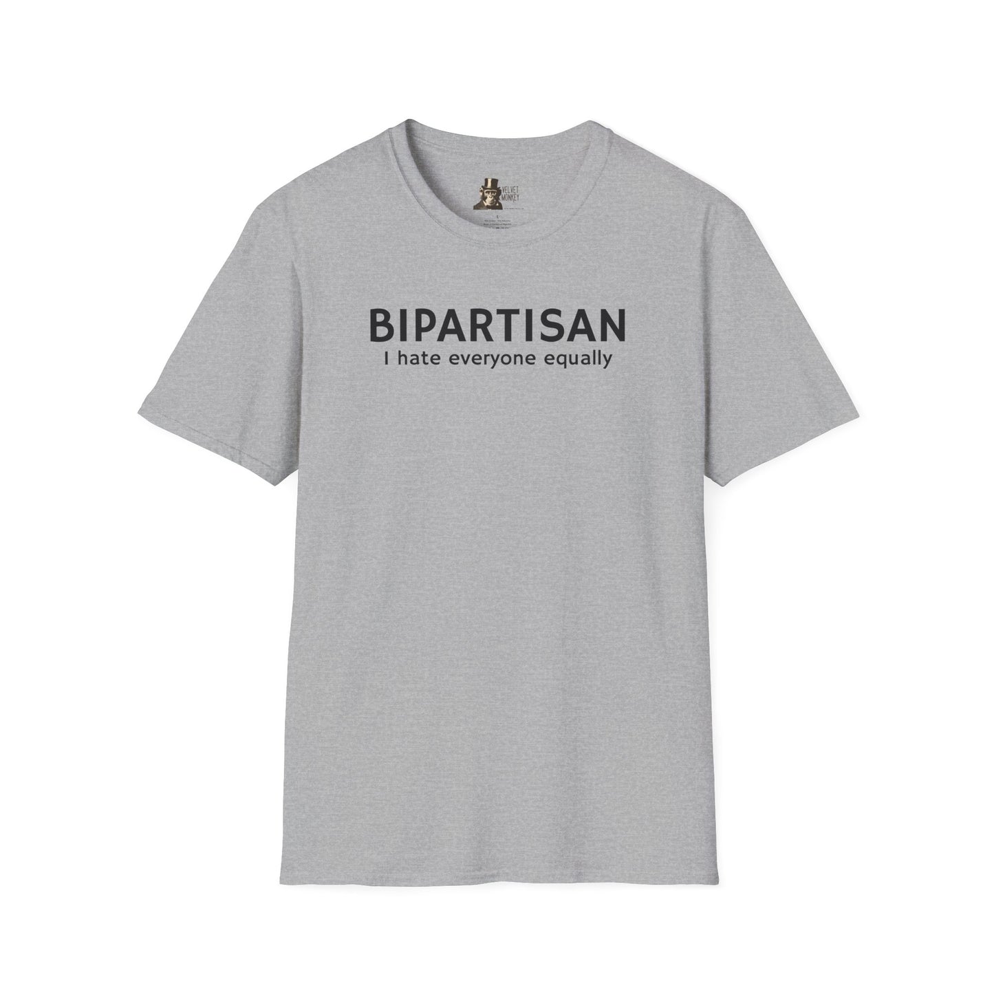 Bipartisan I Hate Everyone Equally Men's T-Shirt