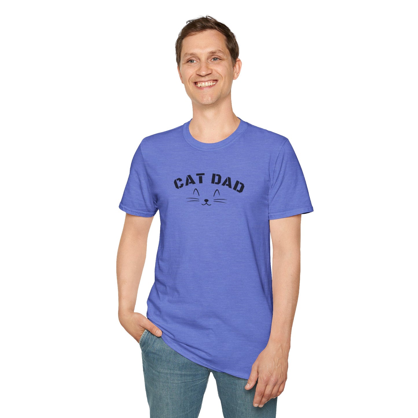 Cat Dad Men's T-Shirt