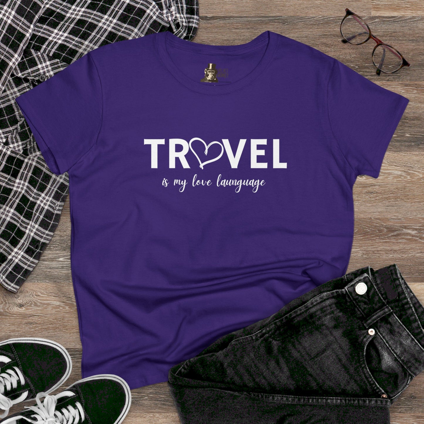 Travel Is My Love Language Women's Tee