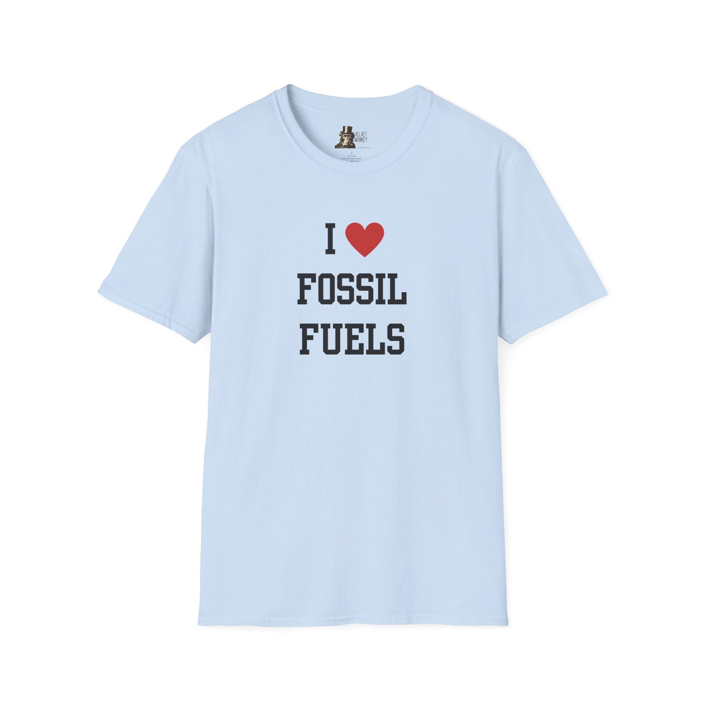 I ♥ Fossil Fuels Men's T-Shirt