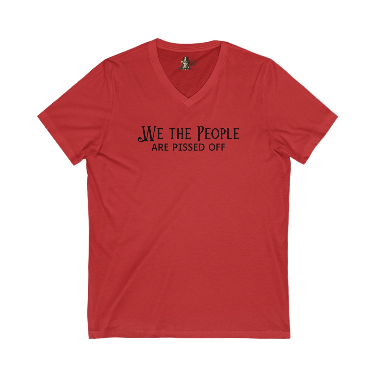 We The People Are Pissed Off Women's V-Neck Tee