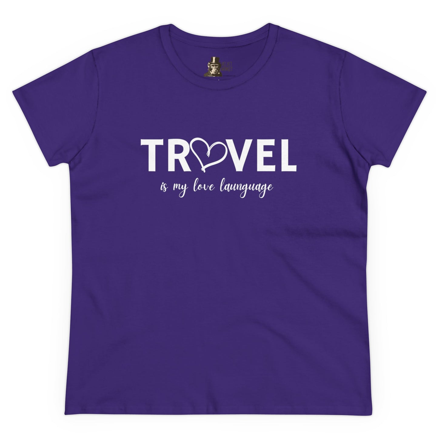 Travel Is My Love Language Women's Tee