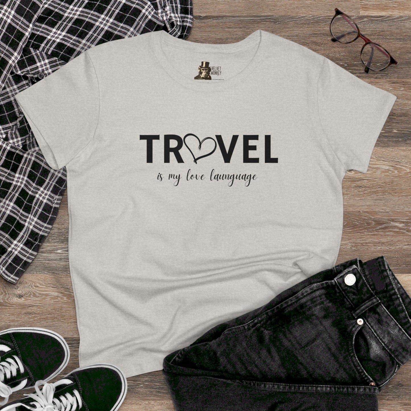 Travel Is My Love Language Women's Tee