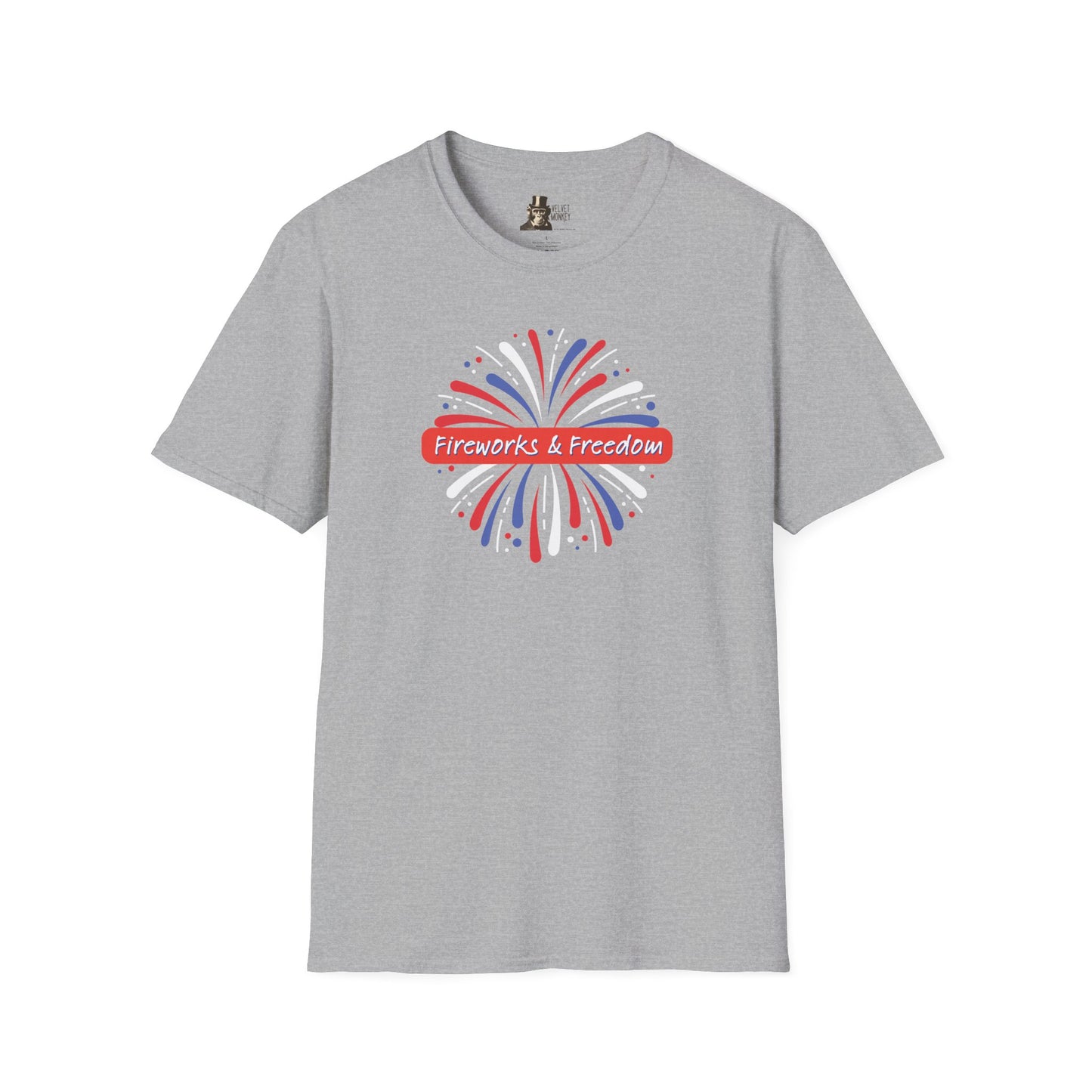 Fireworks & Freedom Men's Softstyle T-Shirt