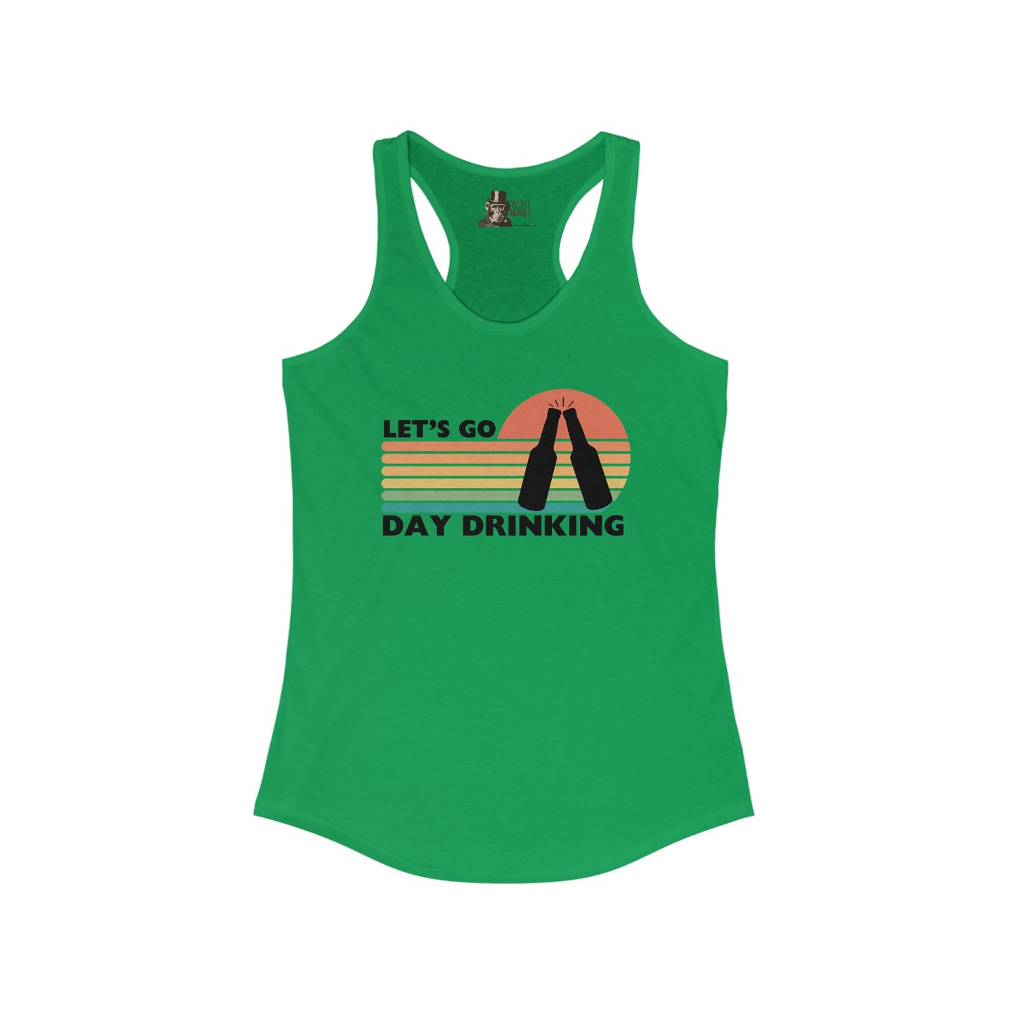 Let's Go Day Drinking Women's Racerback Tank