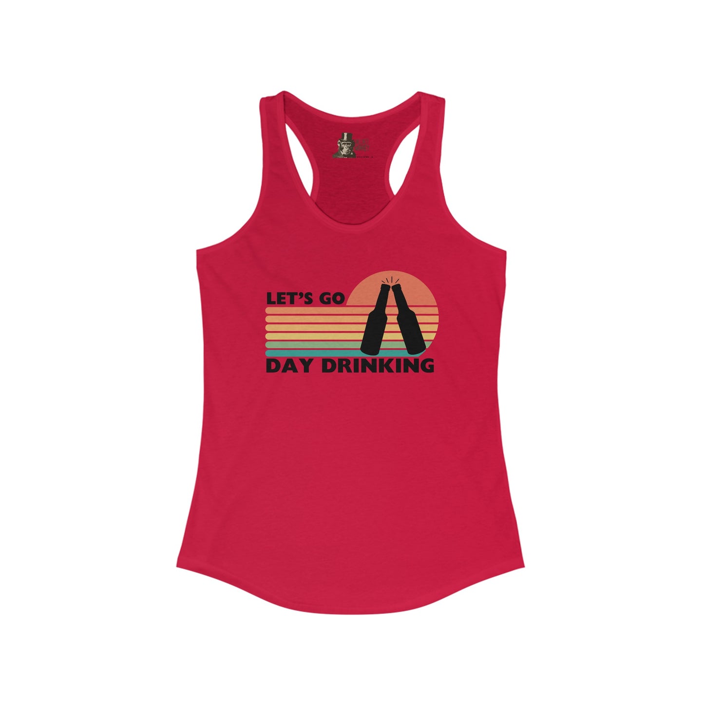 Let's Go Day Drinking Women's Racerback Tank