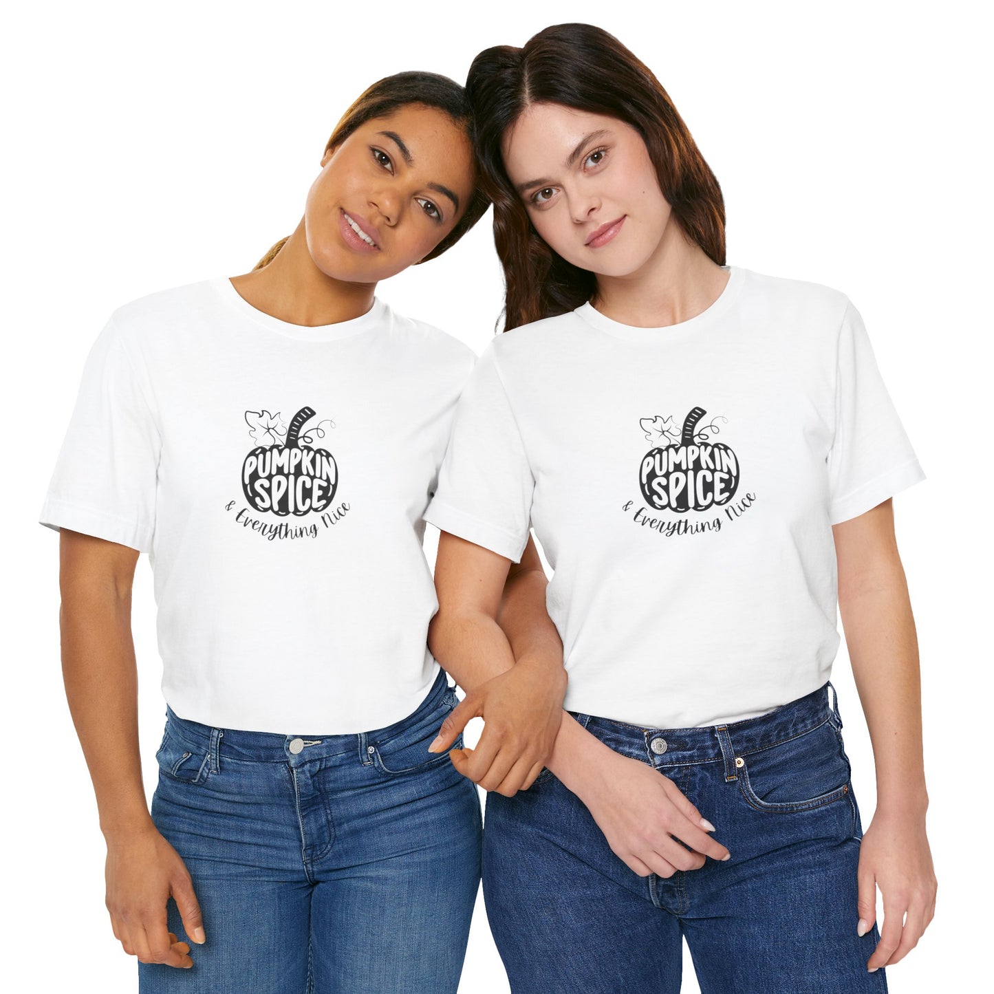 Pumpkin Spice & Everything Nice Women's Halloween Tee