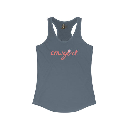 Cowgirl Women’s Racerback Tank