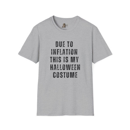 Due To Inflation This Is My Halloween Costume Men's Halloween T-Shirt