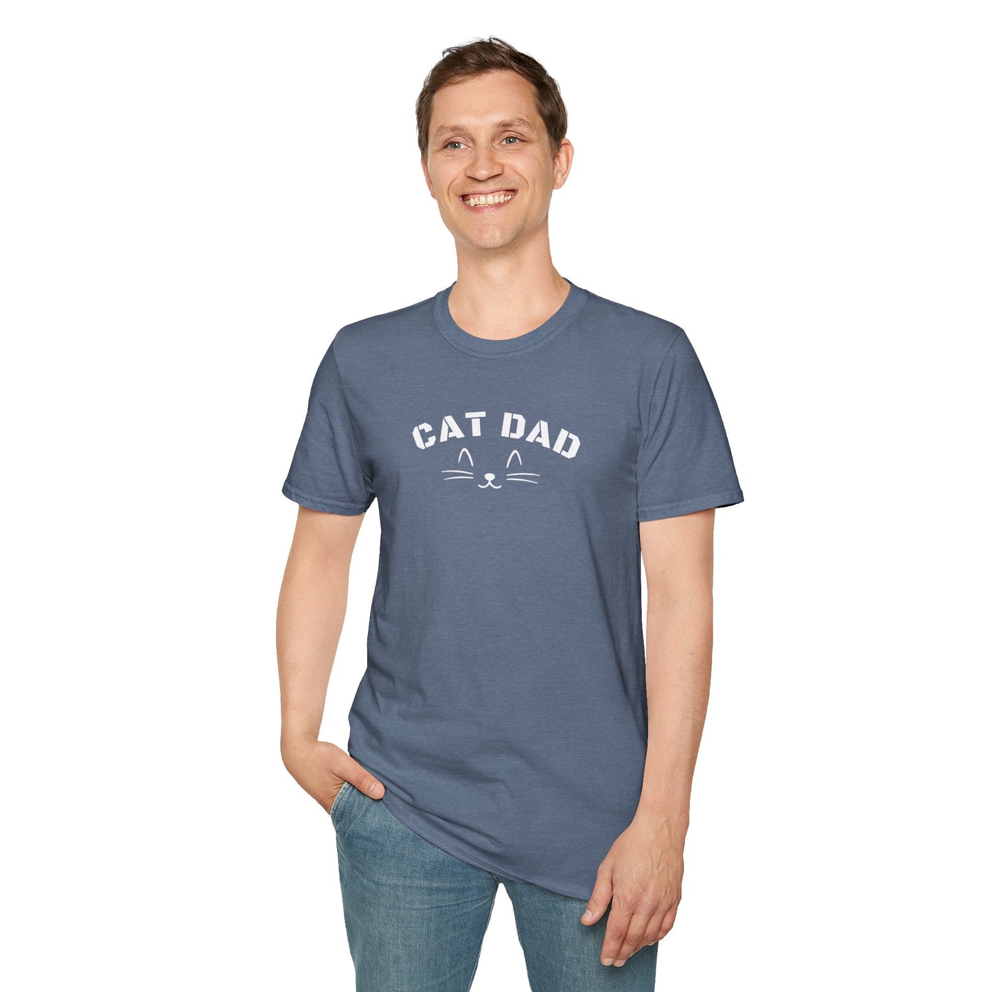 Cat Dad Men's T-Shirt