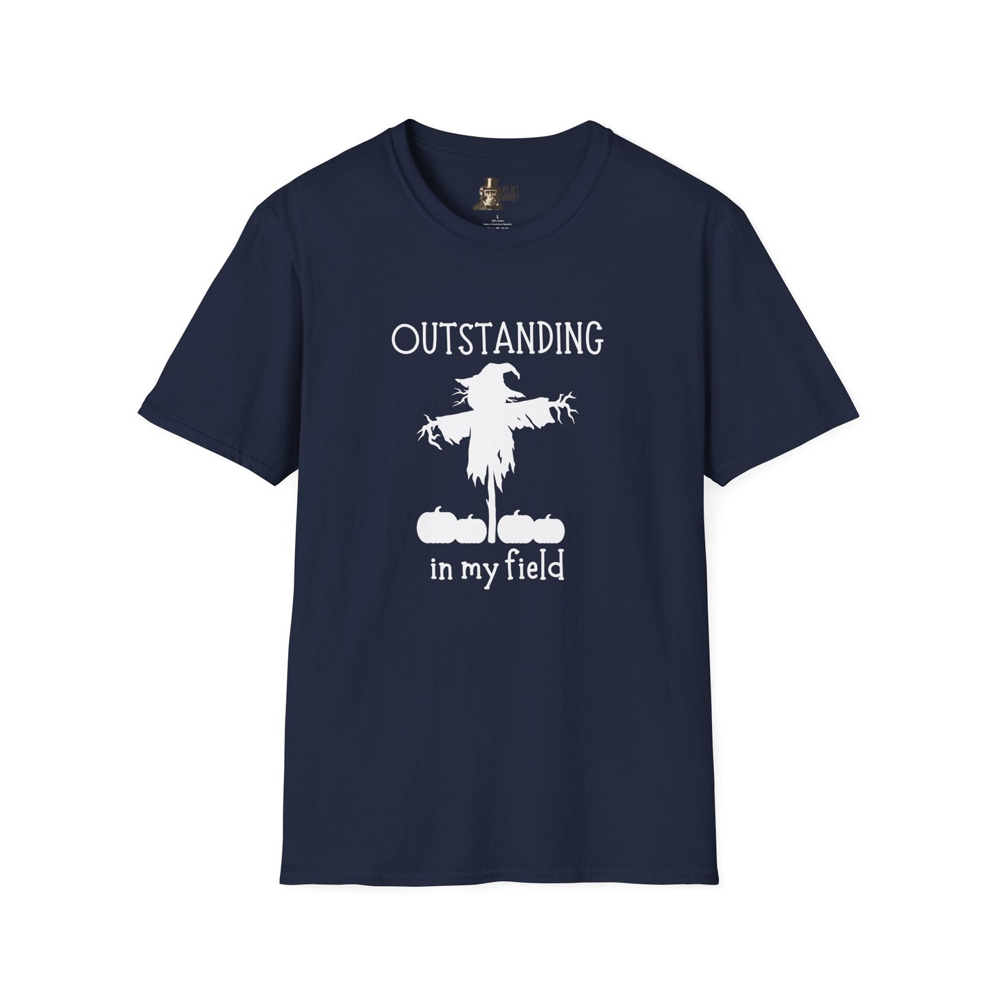 Outstanding In My Field Men's Halloween T-Shirt